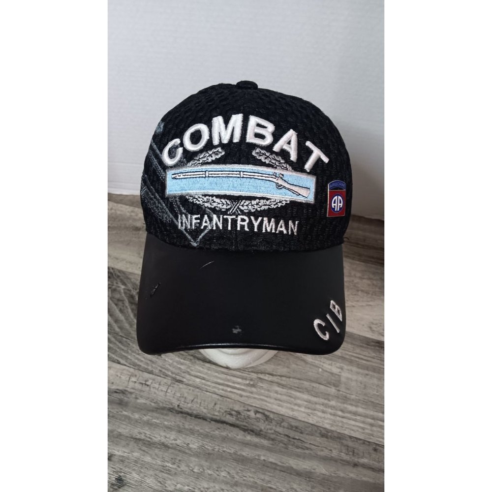 Combat Infantryman CIB U.S. Warriors Airborne Military CIB Black Hat